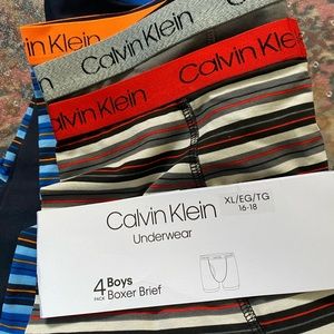 NWT Calvin Klein underwear youth boys XL 16-18